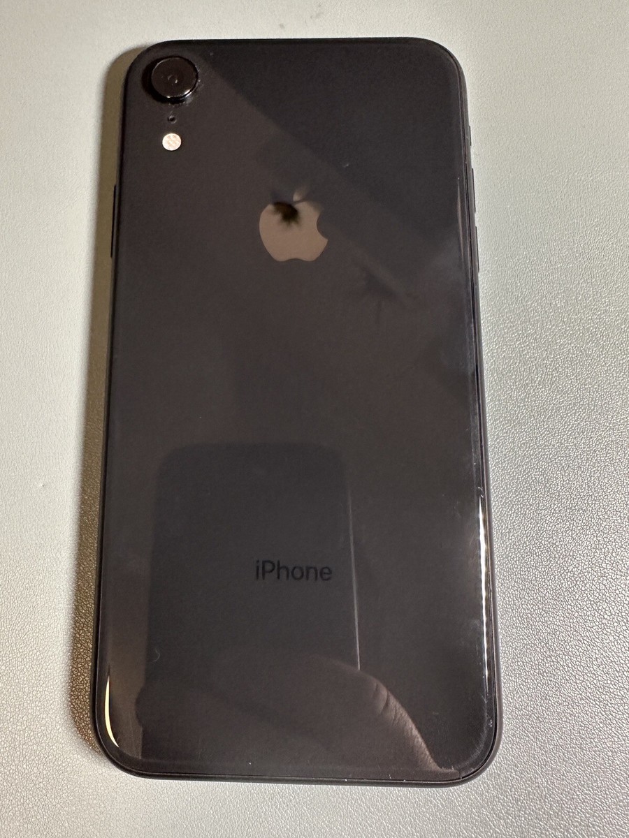 iPhone XR Housing Back Replacement Black Frame Space Gray