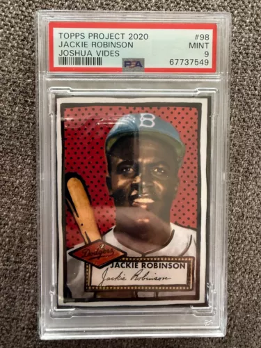2020 Topps Project 2020 - 1952 Topps #98 Jackie Robinson /20219