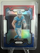 2023 Panini Prizm Sam Laporta Rookie Red White Blue Prizm Detroit Lions No. 332