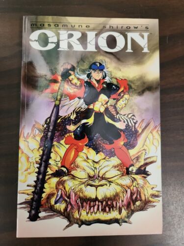 Orion Masamune Shirow 1994 primera edición libro de bolsillo comercial cómics caballo oscuro manga - Imagen 1 de 2