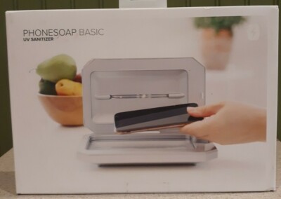 Phonesoap Basic UV Sanitizer - White (Brand New)