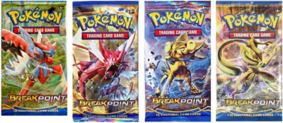 2016 Pokemon Card Game (TCG) - XY BREAKpoint Break Point - Empty Booster Packs