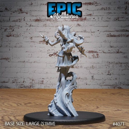 Epic Miniatures Fantasy - Mermaid Female Dungeons and Dragons DnD Miniature - Picture 4 of 8
