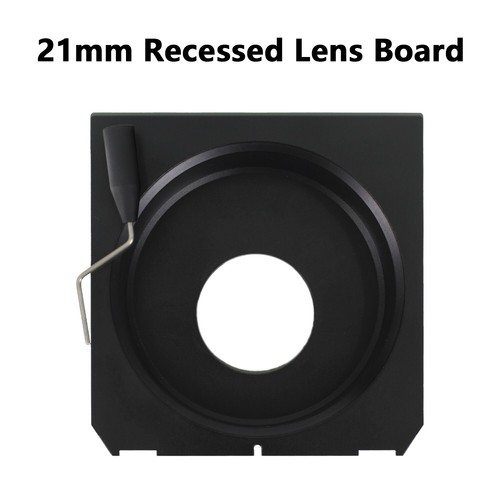 1x 21mm Copal#0 Recessed Lens Board Linhof Technika Wista Chamonix ShenHao Toko - Picture 2 of 9