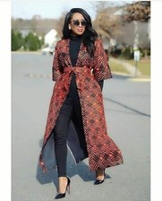 African Print Kimono, Ankara Kimono Outfit. Ankara Women Kimono