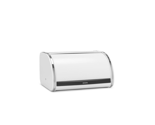 Brabantia Single caja de pan caja de pan enrollable olla de pan caja de pan acero inoxidable blanco - Imagen 2 de 20