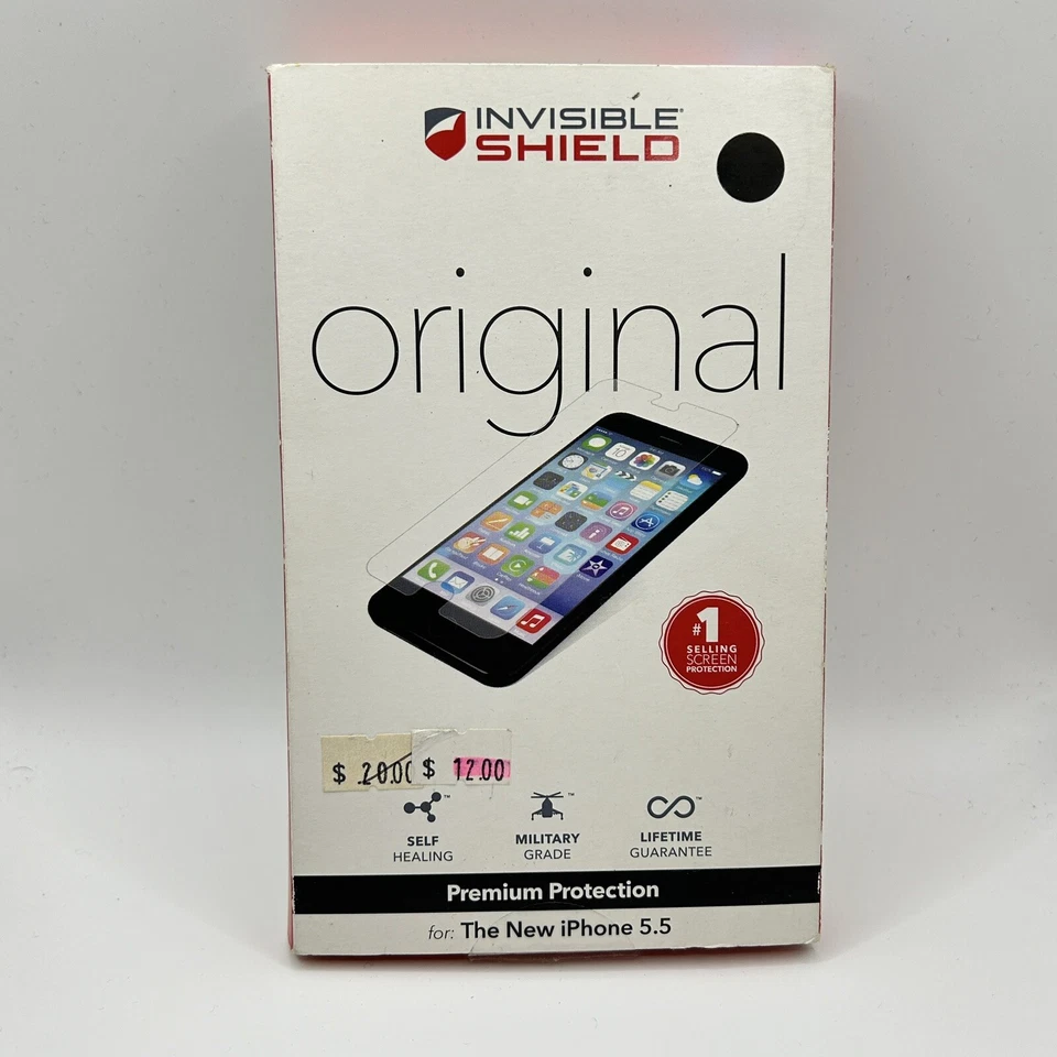 Zagg Screen Protector for iPhone 6 Plus Seal Healing Military Grade Foto 2 de 4