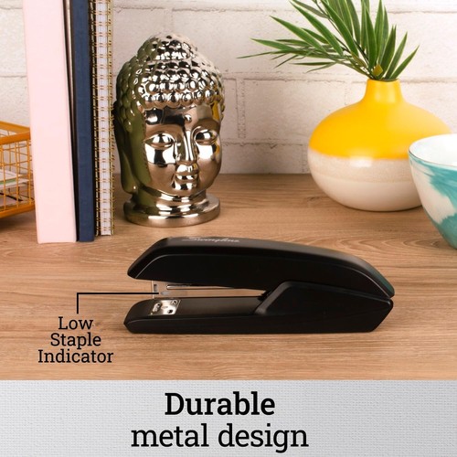 Swingline Standard Desktop Stapler, 15 Sheet Capacity, Black (54501) - Picture 6 of 11