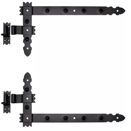2 x Winkelband 600 x 300 x 50 + Dorn 16 Winkelbänder Türbänder Türband Torband.