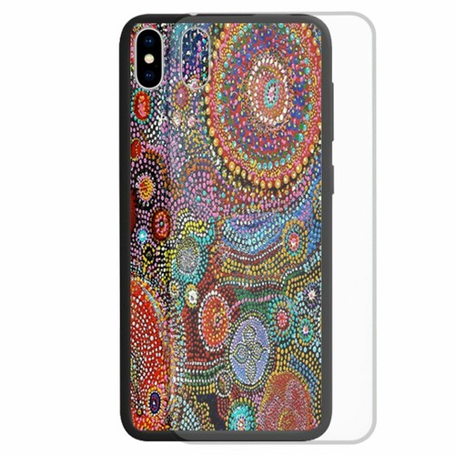For Samsung Galaxy Series - Aboriginal Art Tempered Glass Phone Case Cover #2 - Picture 9 of 10