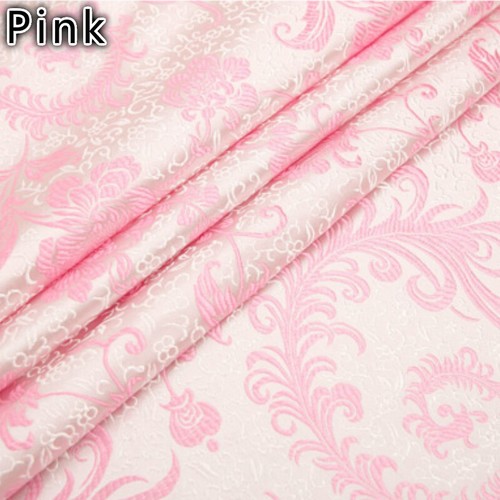 Retro Brocade Fabric Satin Embroidery Flower for Qipao Chinese Wedding Decor DIY - Picture 11 of 14