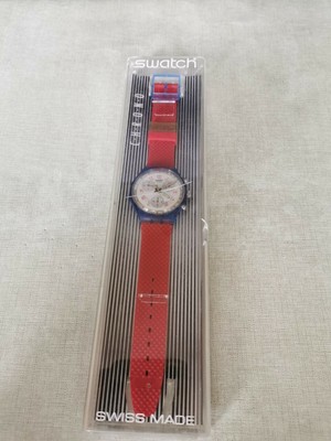 JFK SCN103 Retro Vintage Swatch Watch | 1991 Chronograph Wristwatch –  Vintage Radar