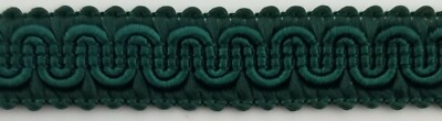 1/2'' Scroll Braid Gimp w/ Backing - 10 Continuous Yards - Many Color Options!