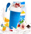 Slushy Maker Cup, DIY Magic Slushy Maker Squeeze Cup, Portable Smoothie Squeeze 