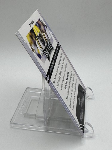 2022 Leaf Draft - Autographs #BA-MN1 Malik Nabers Rookie Autograph (AU, RC) - Picture 3 of 4