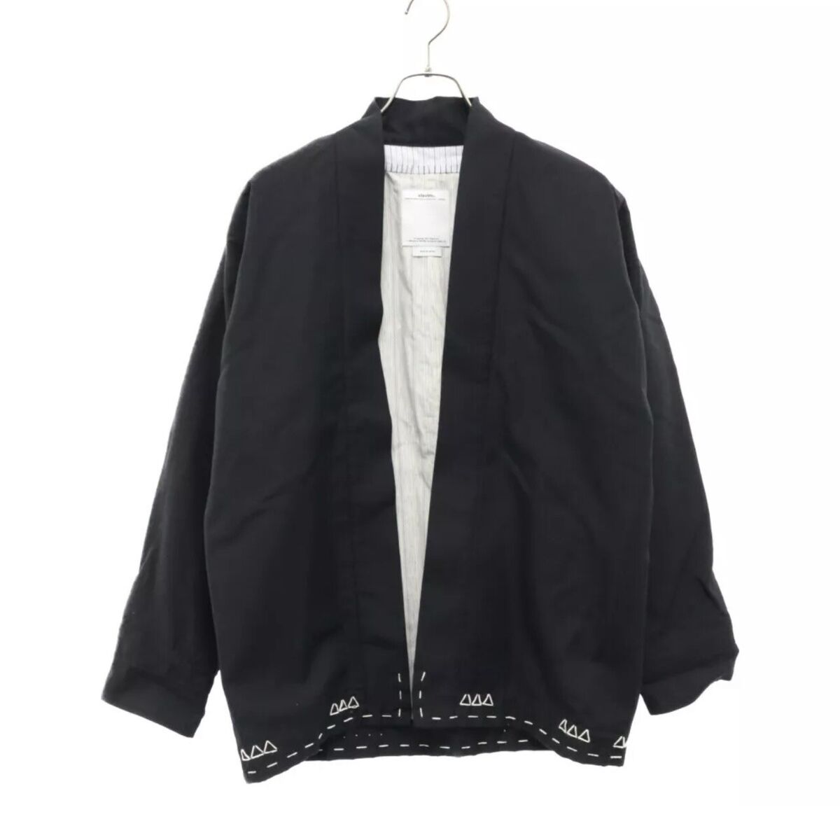 Visvim 16Aw Sanjuro Jkt Haori Jacket Black 0116205013026 Visvim 16Aw Sanjuro Jkt Haori Jacket Black 0116205013026