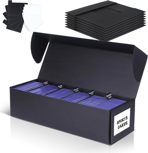 Trading Card Storage Box for Top Loader, 8 Pack Card Holder Case, Sports Cards C - Picture 12 of 12