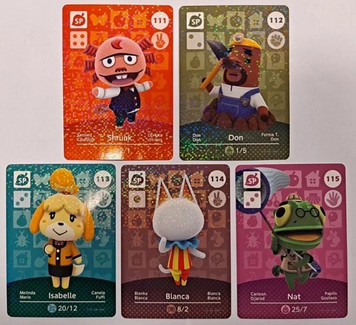 Series 2 All Cards 101 - 200 Animal Crossing Amiibo Series For Nintendo Switch - Picture 3 of 123