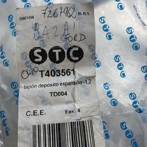 STC T403561 Bouchon Réservoir Fluide Frigorigène Ford Focus Transit Puma Mondeo - Picture 3 of 3