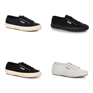 New-Superga-2750-Cotu-Classic-Shoes-White-Black-Canvas-Sneakers-Men-All-Sizes