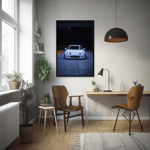 Toyota Supra MK4 Wall Art Print #007 - High Resolution Iconic Automotive Decor - Picture 3 of 12