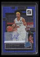 KENDALL BROWN 2022-23 Donruss Basketball Rated Rookie Autograpgh Choice Pacers