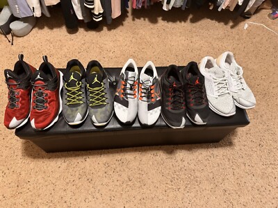 5 pairs of size 14 Jordan and Nike shoes. $70 a piece or 5 for $250