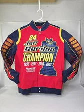 Jeff Gordon 4X Champion Vintage NASCAR Cup Champion JH Design Sz L Jacket