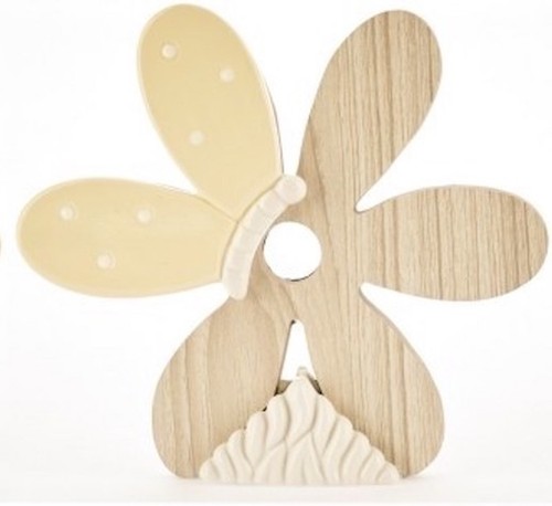 BOMBONIERA FIORE FARFALLA LEGNO CERAMICA COMUNIONE CRESIMA BATTESIMO COMPLEANNO - Foto 2 di 13