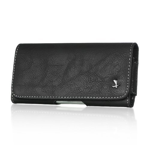 Matt Horizontal Gürtelclip Holster Leder Tasche Etui für Motorola Moto G - Bild 1 von 5