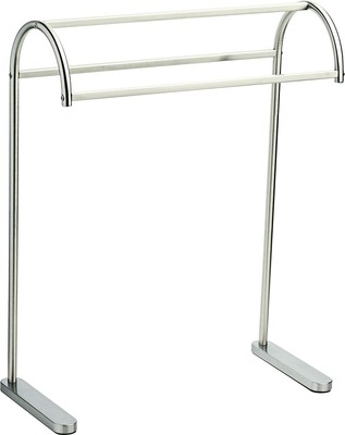 Delta FSS02-BN Over-the-Door Triple Towel Rack in SpotShield Brushed Nickel