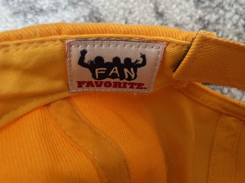 Fan Favorite MLB Pittsburgh Pirates Logo Black Yellow Adjustable Hat 1857 - OSFA - Picture 8 of 9
