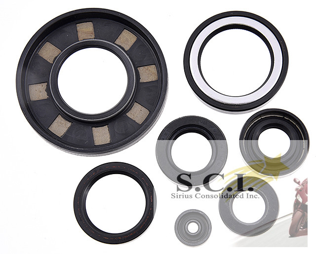 Engine Oil Seal Kit For 1977-1978 Honda CB750 (CB750K, CB750F) - 7-Piece Seal Set By OSK