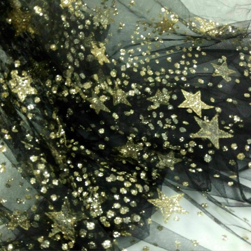 Brillo Estrella Lentejuelas Malla Tul Tela Brillante Brillante Hágalo Usted Mismo Tutú Falda Vestido de Boda - Imagen 2 de 17