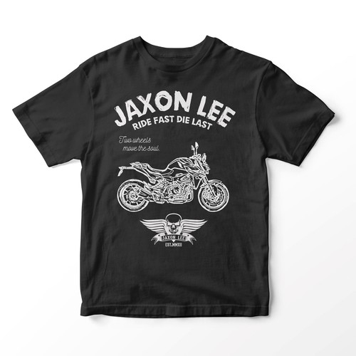 Ilustración de JL Ride para una camiseta para fanático de motocicleta BMW F900R - Imagen 13 de 23