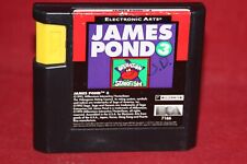 James Pond 3: Operation Starfish (Sega Genesis, 1993) Game Cartridge