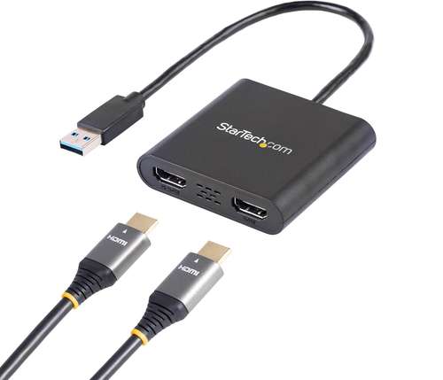 Startech.Com Adaptateur USB 3.0 vers Double HDMI, USB vers 2X HDMI Moniteur Convertisseur pour - Photo 11/12