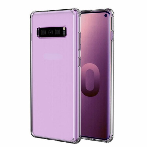 Hülle Slim Silikon Clear Cover Stoßfest für Samsung Galaxy S10 S10 Plus Ultra - Bild 2 von 20