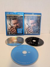 Robin Hood Blu Ray + DVD Movie Unrated Director's Cut with Slip Cover & Case