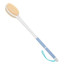 20.5" Back Bath Brush Long Handle for Shower for Men and Women