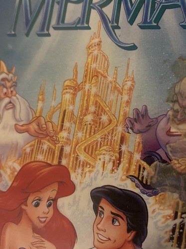 Walt Disney Classic The Little Mermaid BLACK DIAMOND VHS (Banned Artwork Cover!) - Picture 5 of 6