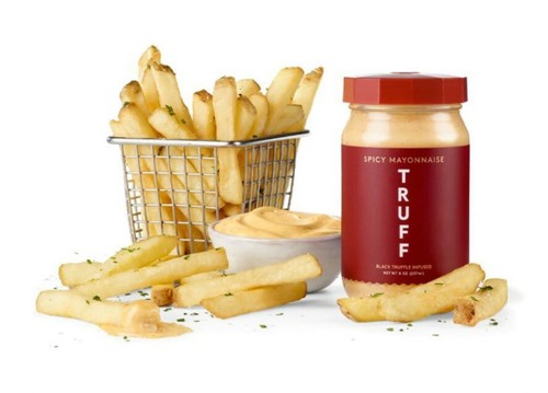 TRUFF Black Truffle Infused Rich and Savoury Gourmet Spicy Mayonnaise 237ml - Picture 3 of 3