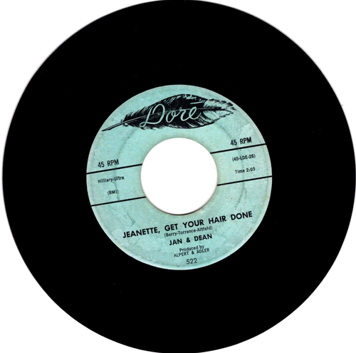 Jan & Dean – Baby Talk 1959 Dore Rock & Roll VG Plays Clean - Picture 2 of 2