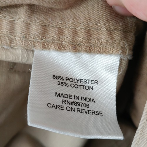 Propper Cargo Combat Tactical Pants Tan Ripstop Mens Size 40x32 Cotton Blend - Picture 11 of 12