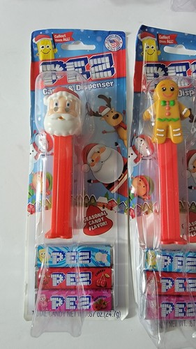 Lot of 8 Christmas Pez Dispensers in package/Seasonal Candy Flavor! (See Notes) - Picture 9 of 9