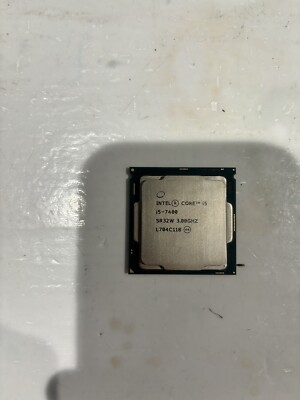 Intel® Core™ i5-7400 Processor 6M Cache, up to 3.50 GHz | eBay