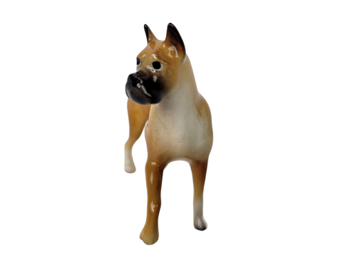 Vintage Hagen Renaker Miniature Ceramic Dog Boxer Mama - Picture 4 of 5