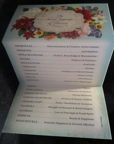 SEALED NEW! VICTORIAN BOTANICAL INSPIRATIONS CARDS & BOOK ORACLE & ORGANZA BAG - Imagen 4 de 12