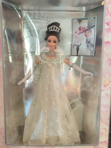 My Fair Lady Barbie Eliza Doolittle (1995) in Embassy Ball Gown 15500 - Picture 2 of 7