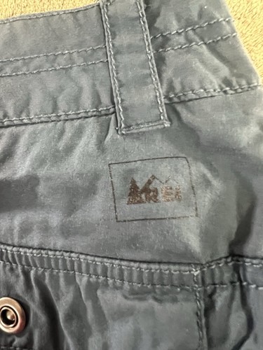 REI Blue Embroidered Active Athletic Outdoor Hiking Skirt 6 Camping Gorpcore - Picture 6 of 9